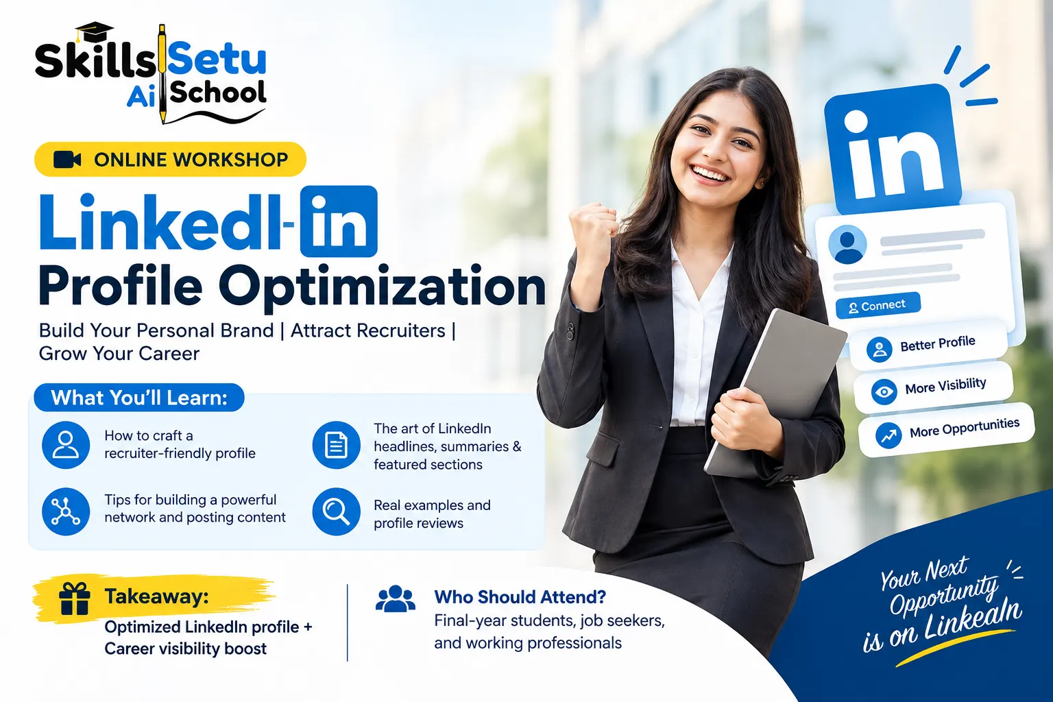 Linkedin Profile Optimization Online Workshop